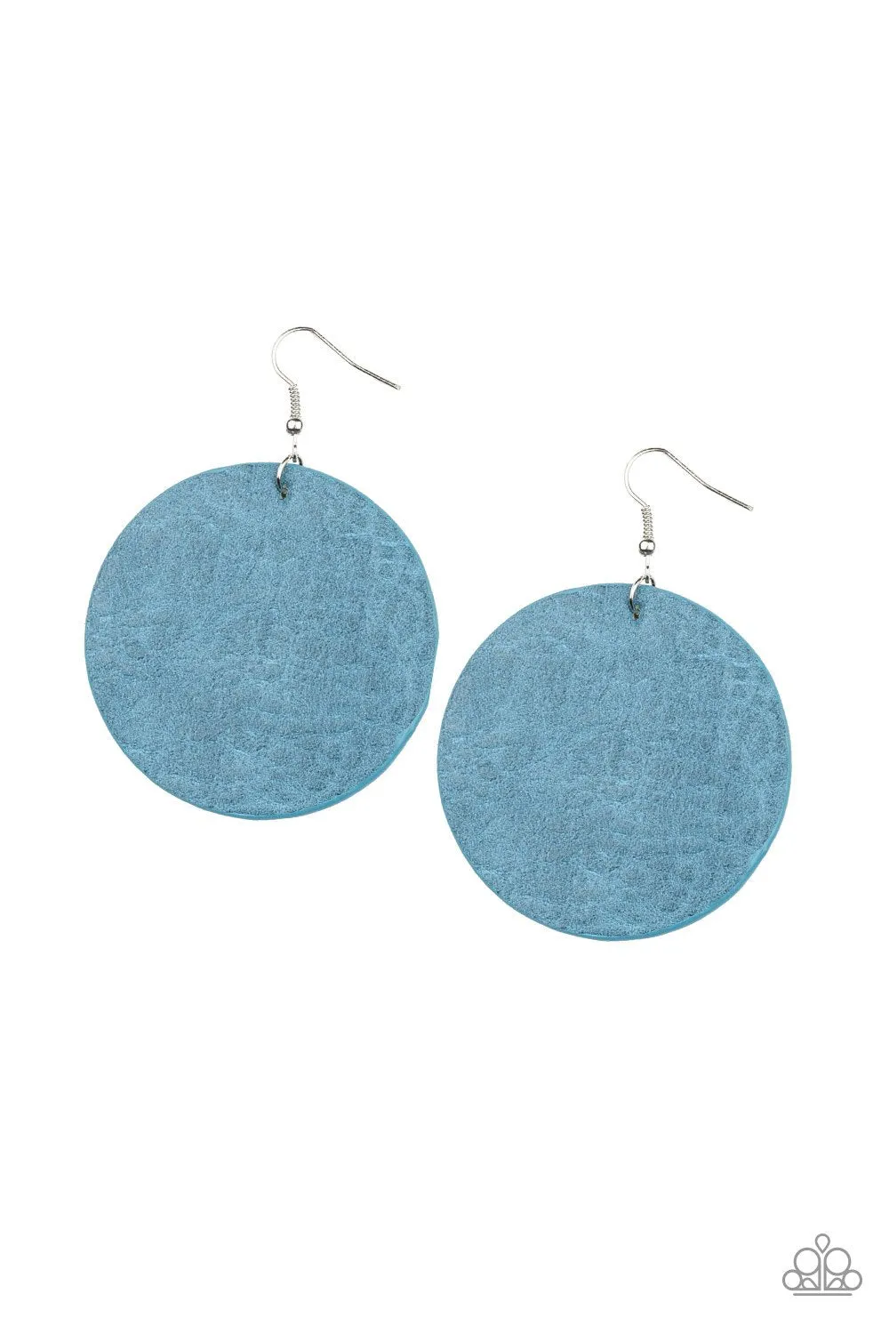 Paparazzi Accessories  - Trend Friends #L31 - Blue Earrings
