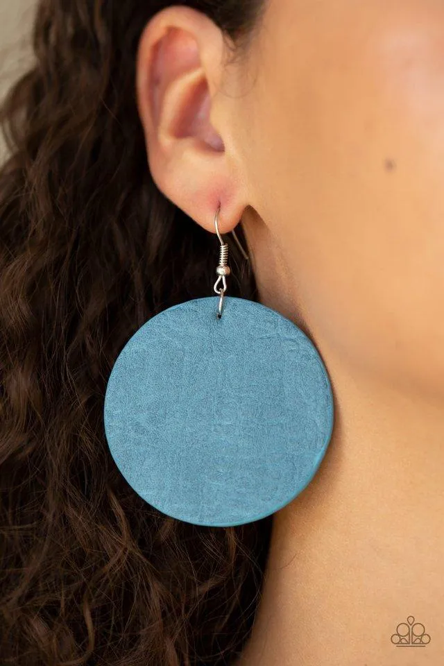 Paparazzi Accessories  - Trend Friends #L31 - Blue Earrings