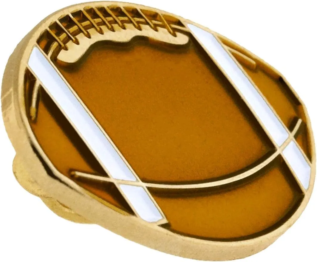 PinMart Football Sports Enamel Lapel Pin