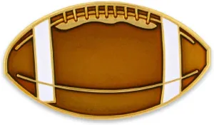 PinMart Football Sports Enamel Lapel Pin