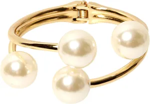 Roe Dolph Gold Cuff Bangle Bracelets for Women Chunky Gold Bracelets Minimalist Open Wide Cuff Bracelets Gold Cuff Bracelet Trendy Gold Bangle Bracelet Jewelry Stocking Stuffers Gifts