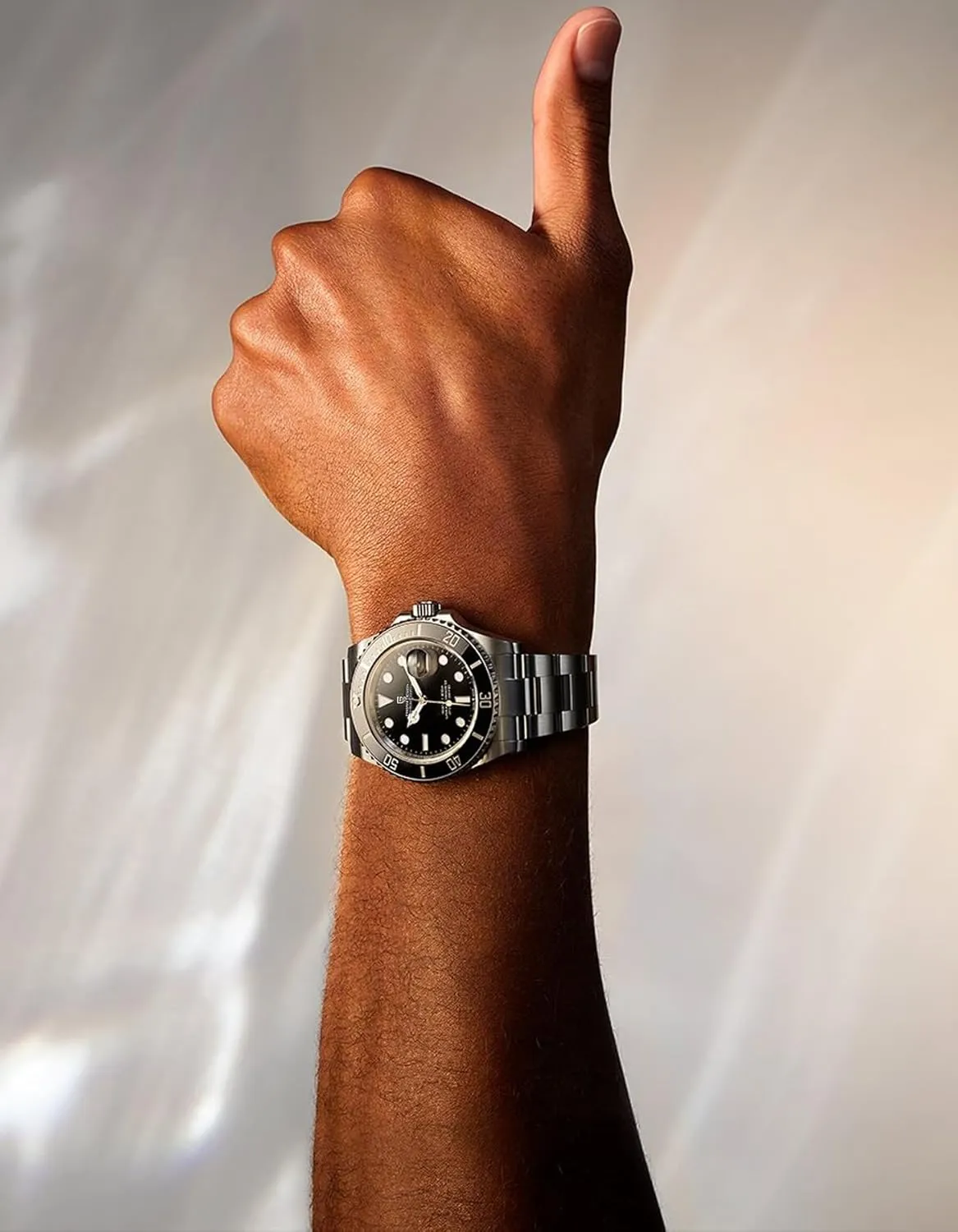 RollsTimi Pagani Design Men's Automatic Watch Business Waterproof Analog Automatic Watch NH35 Ceramic Movement Rotating Bezel Sapphire Crystal 100M Waterproof Stainless Steel Luxury Watches.