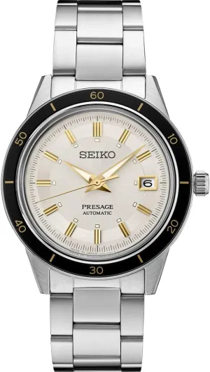SEIKO Automatic Watch for Men - Presage Collection with Vintage 1960s Watch Inspiration - 50M Water Resistant