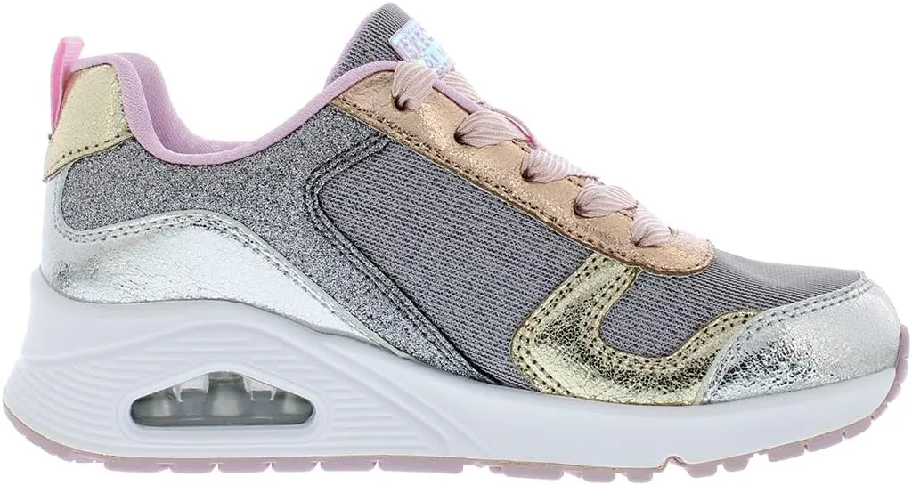Skechers Girl's Street Uno-Metallic Remix Sneaker