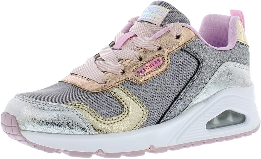 Skechers Girl's Street Uno-Metallic Remix Sneaker