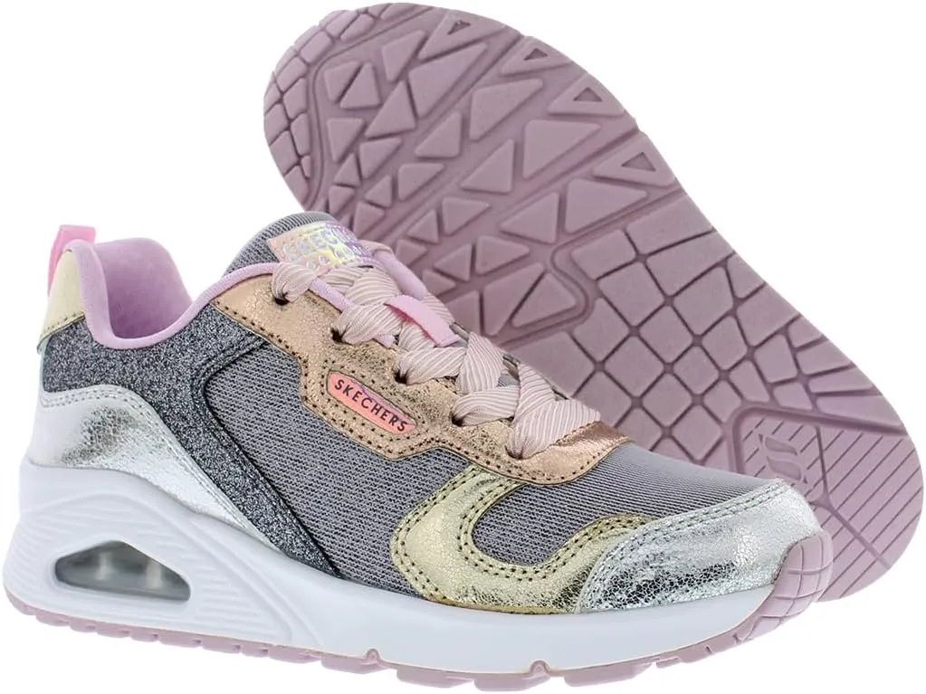 Skechers Girl's Street Uno-Metallic Remix Sneaker