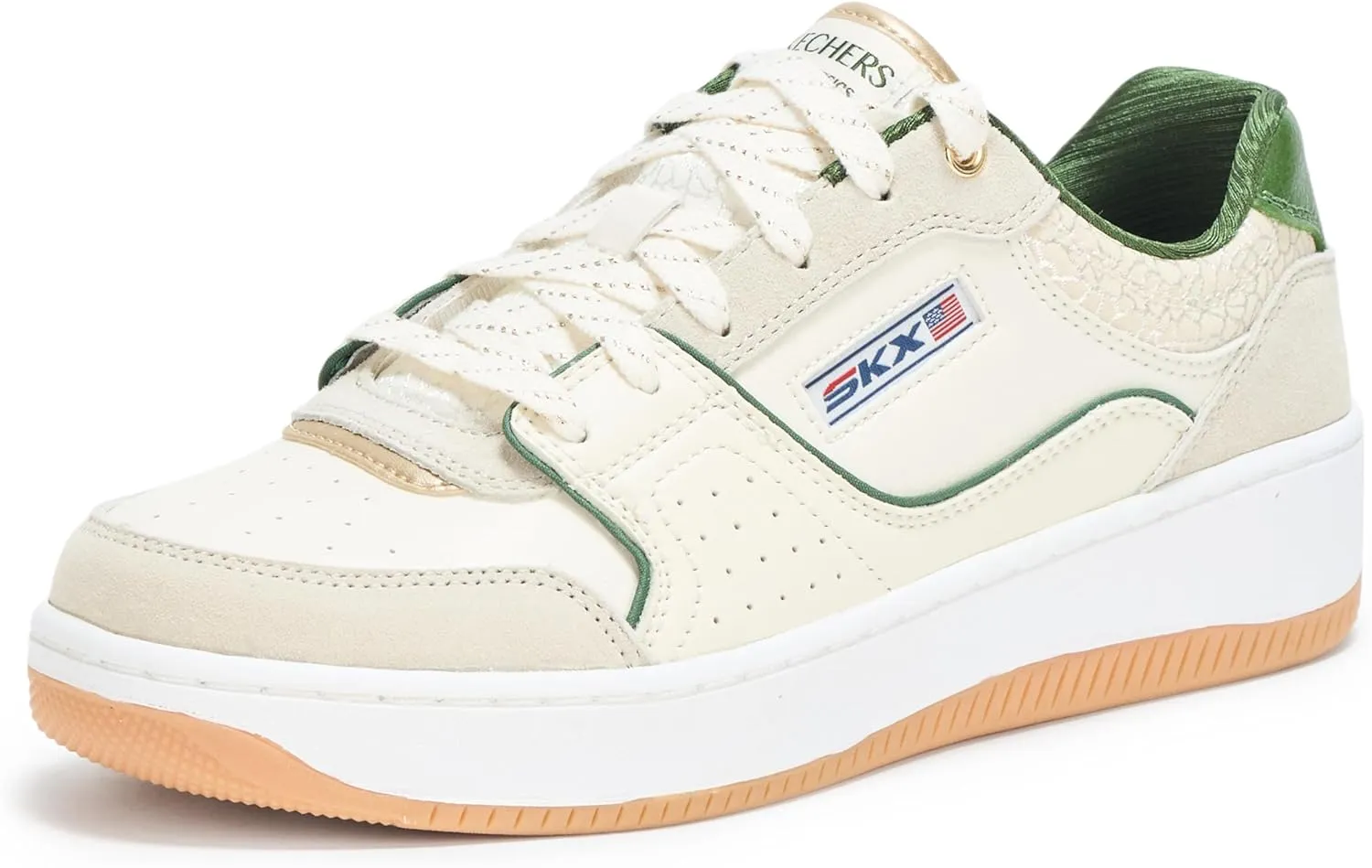 Skechers Women's Sport Court 2.0-Metallic Brea Sneaker
