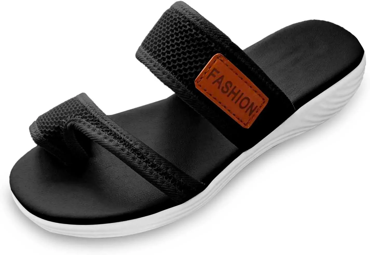 Slippers for Women Arch Support Sandals Summer Beach Sandals Dressy Breathable Slippers Hollow Mesh Slide Sandal