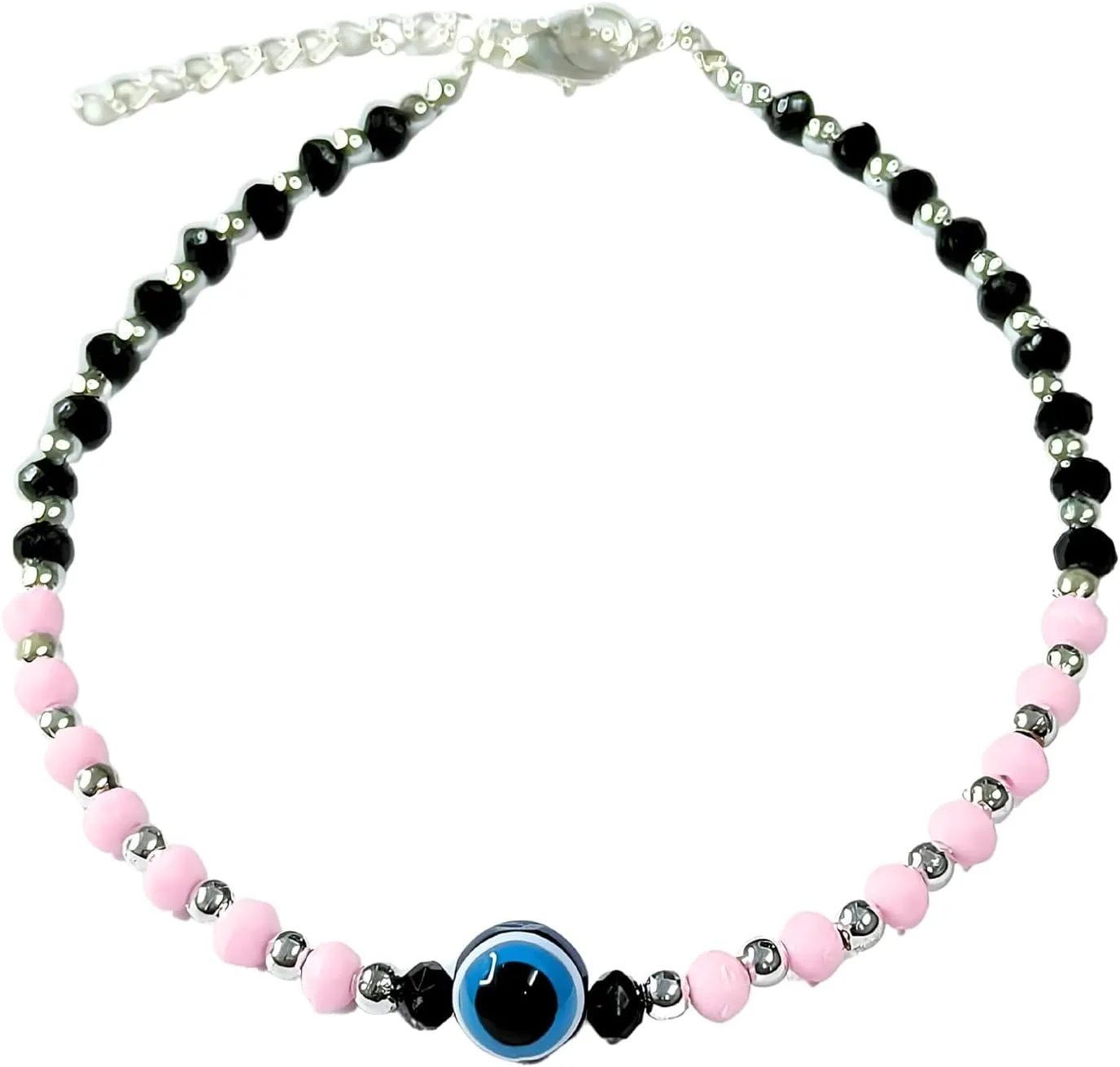 Small Bead Waterproof Anklets for Women Beach Foot Ankle Bracelet Cute Colorful Friendship Beaded Anklets 9 inches