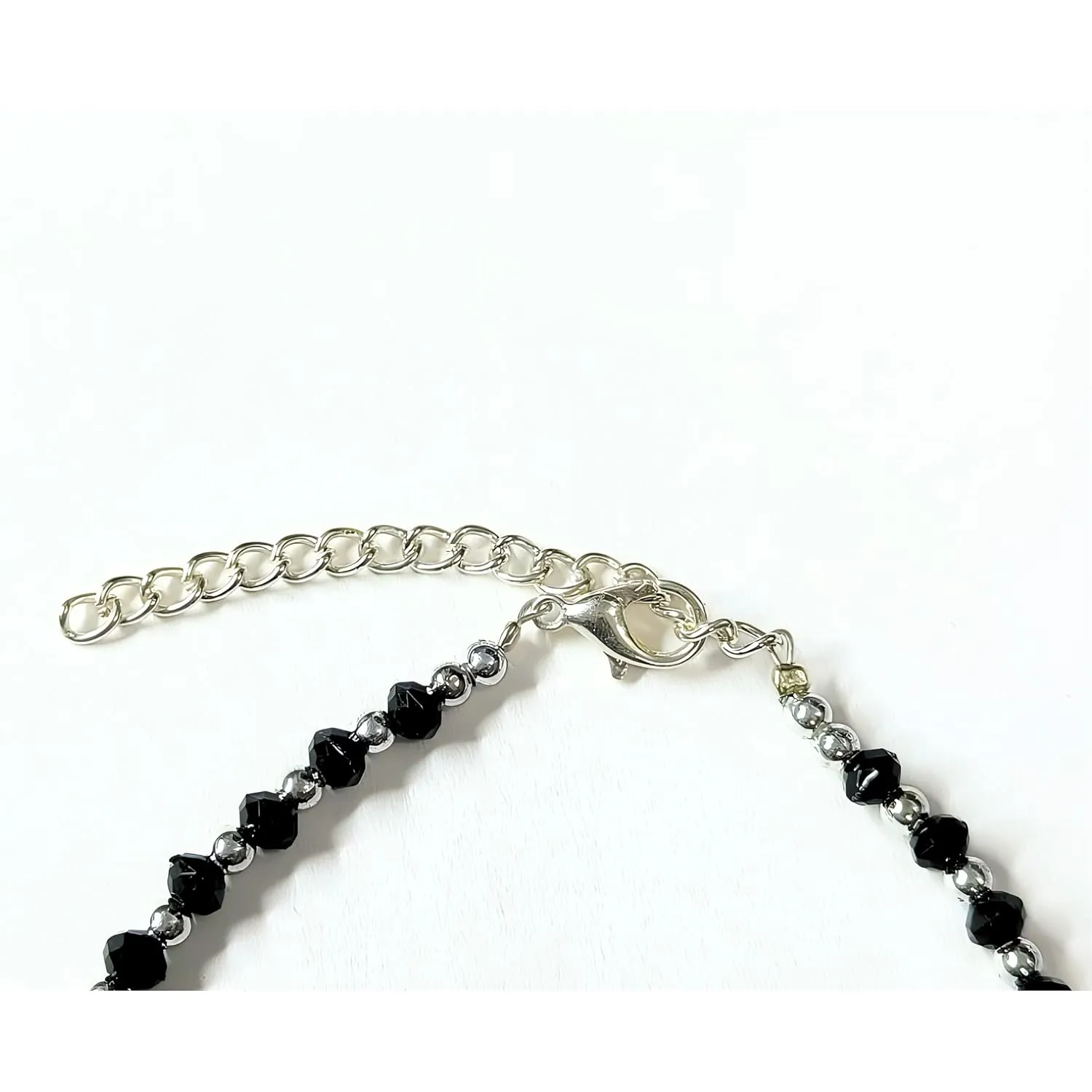 Small Bead Waterproof Anklets for Women Girls Beach Foot Ankle Bracelet Cute Colorful Friendship Beaded Anklets 9 inches (Baby Pink - Black)