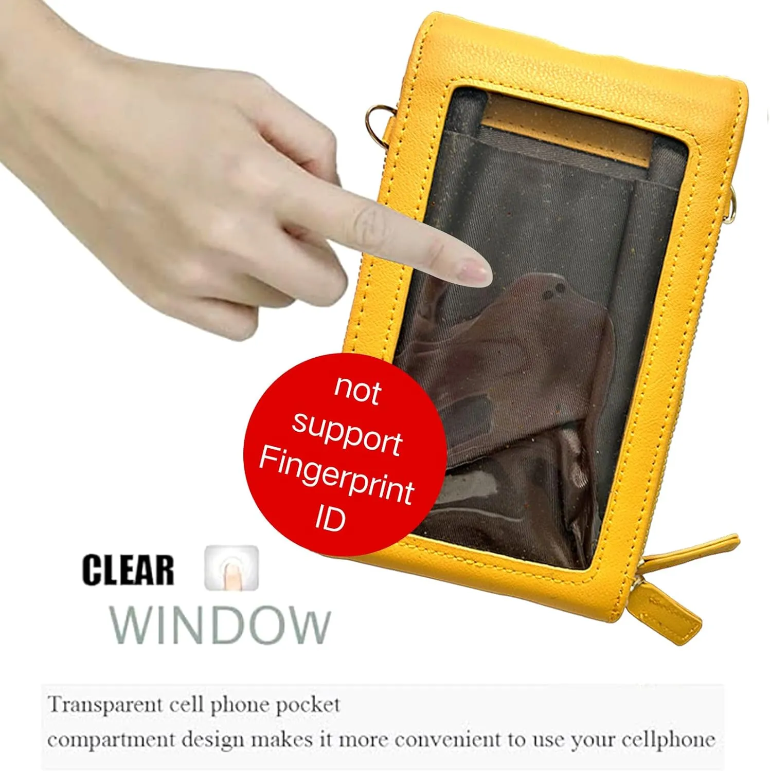 Small Crossbody Cell Phone Bag for Women, Mini Shoulder Purse with Credit Card Slots