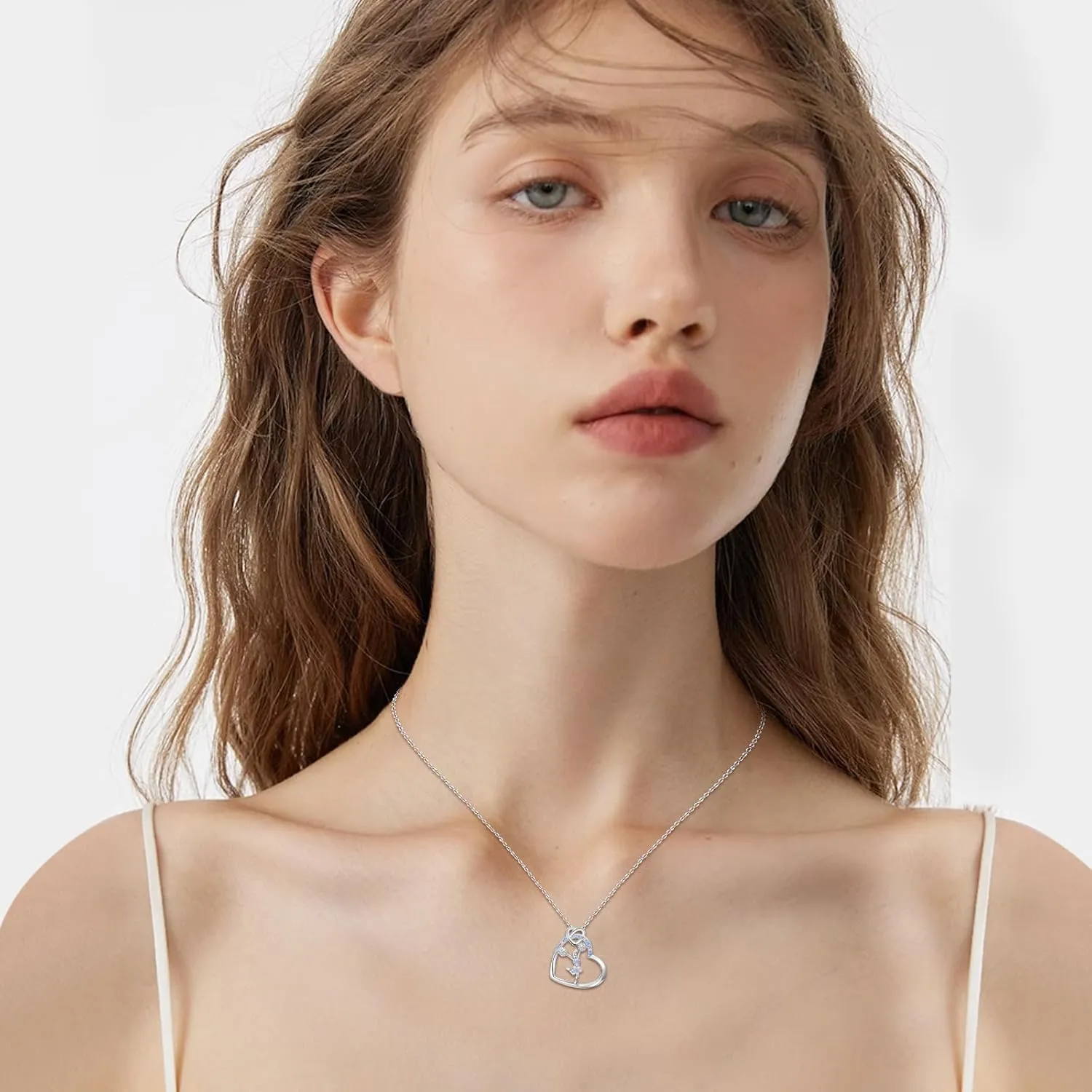 Sport/Music Necklace for Women 925 Sterling Silver Crystal Pendant Tree of Life Jewelry Gifts for Sport Players