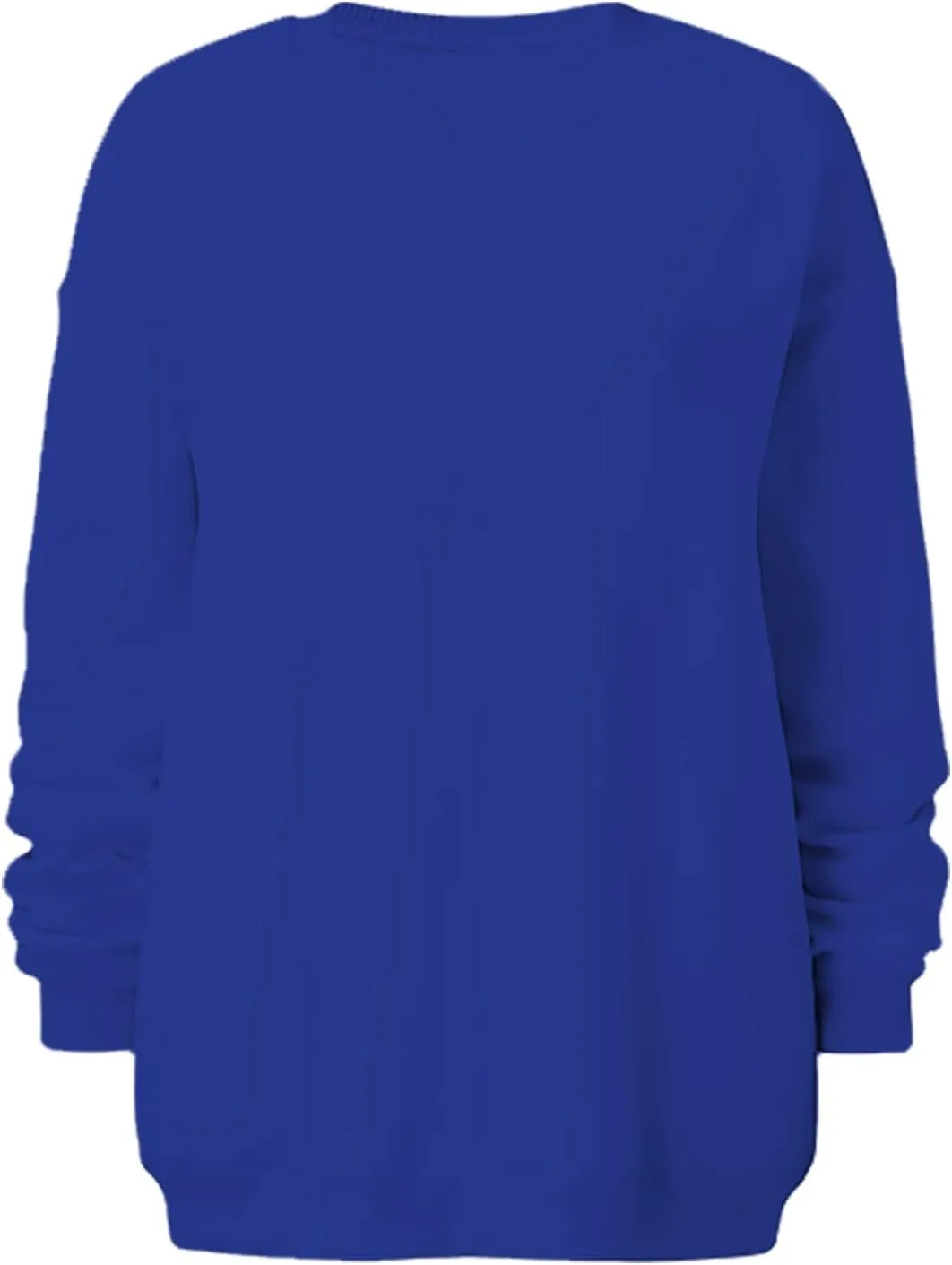 Stessotudo Oversized Sweatshirts for Women Crewneck Long Sleeve Baggy Boyfriend Tops Loose Fit Solid Casual Y2K Streetwear