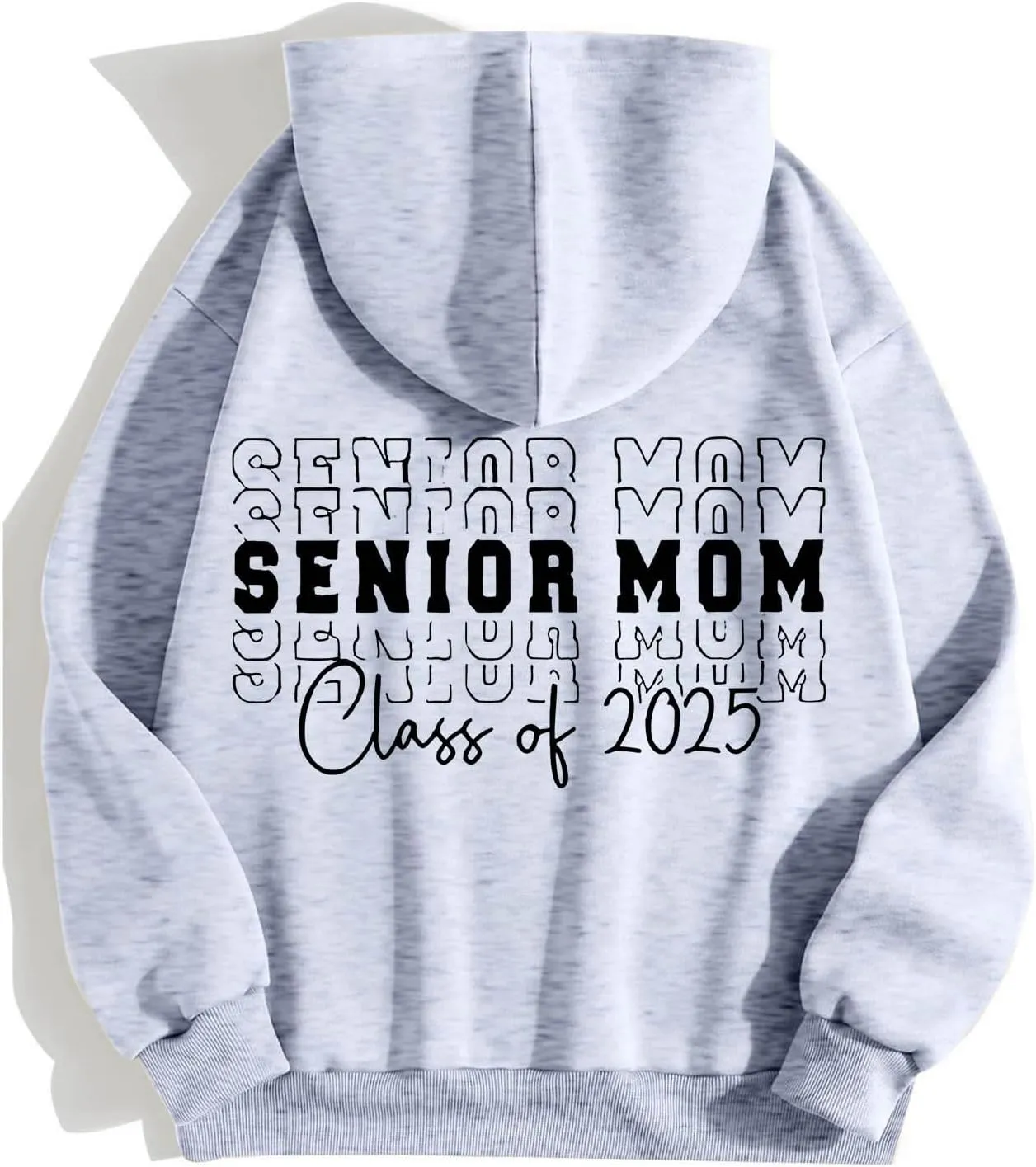 Sweatshirt for Women Senior Mom 2025 Womens Zip Up Hoodies Long Sleeve Fall Oversized Sweatshirts