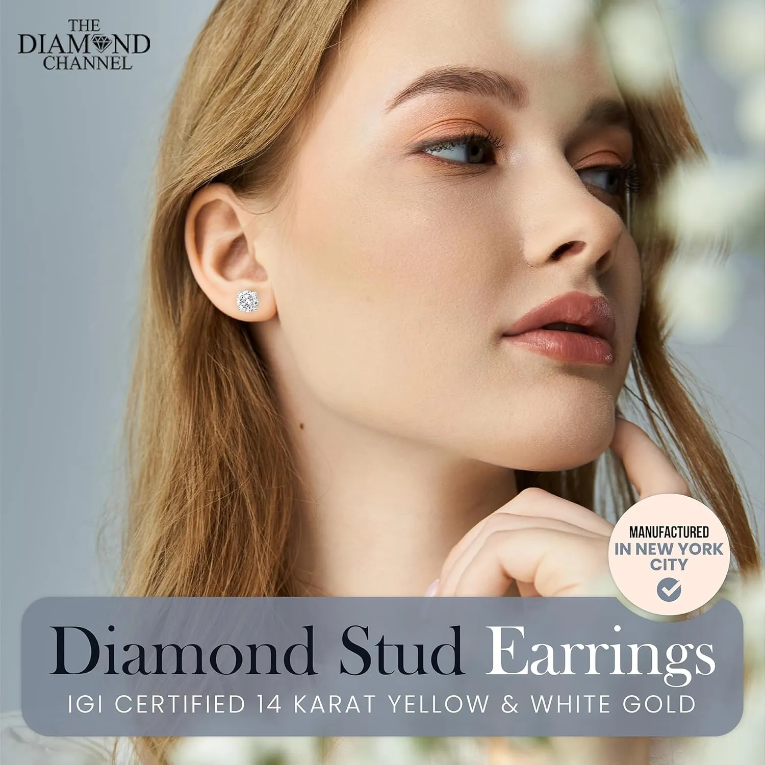 The Diamond Channel CERTIFIED 1 to 6 Carat LAB GROWN Princess-Cut Diamond Stud Earrings Round Cut 4 Prong Screw Back (F-G Color, VS1-VS2 Eye Clean Clarity)