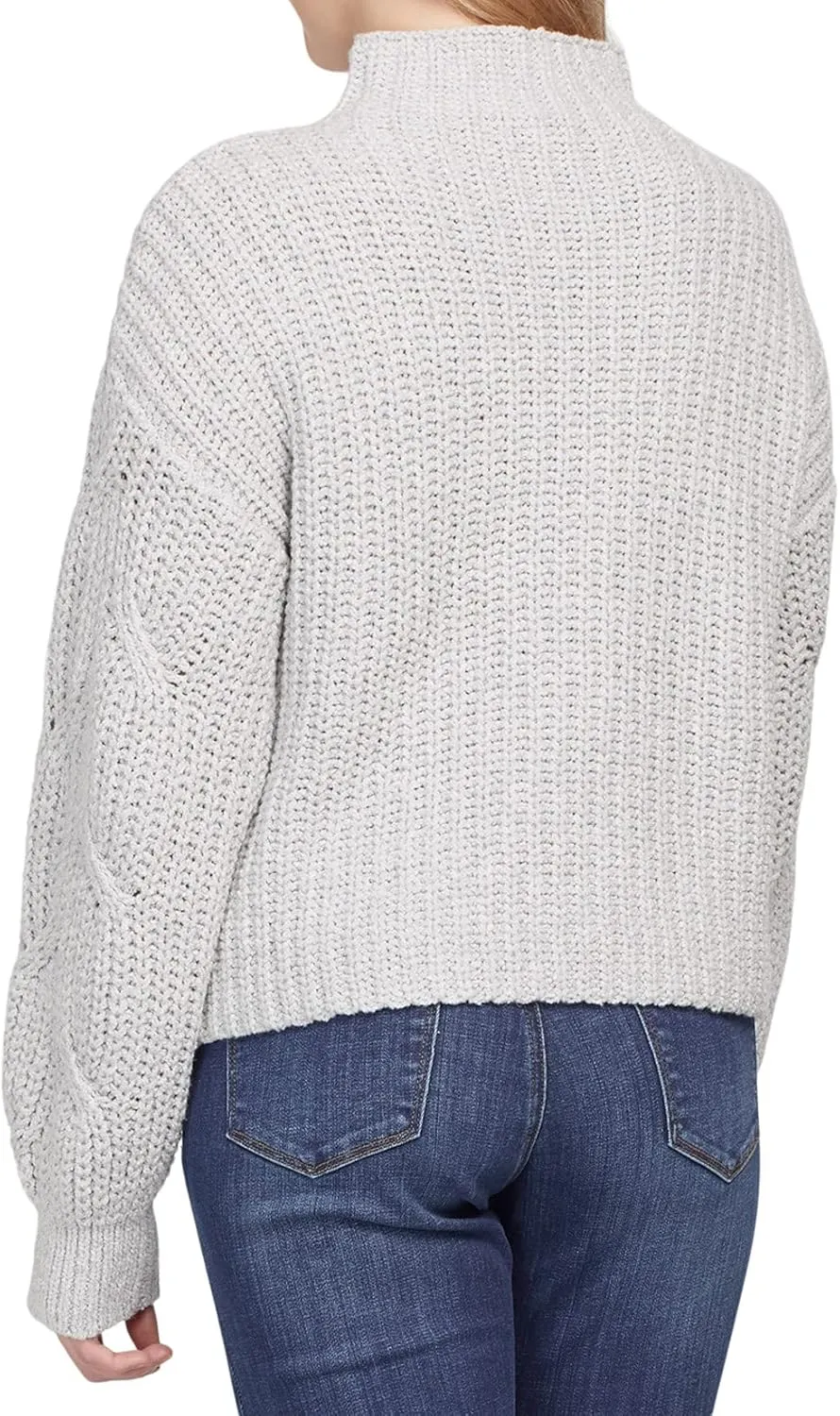 Tribal Women's High Neck Oversized Sweater