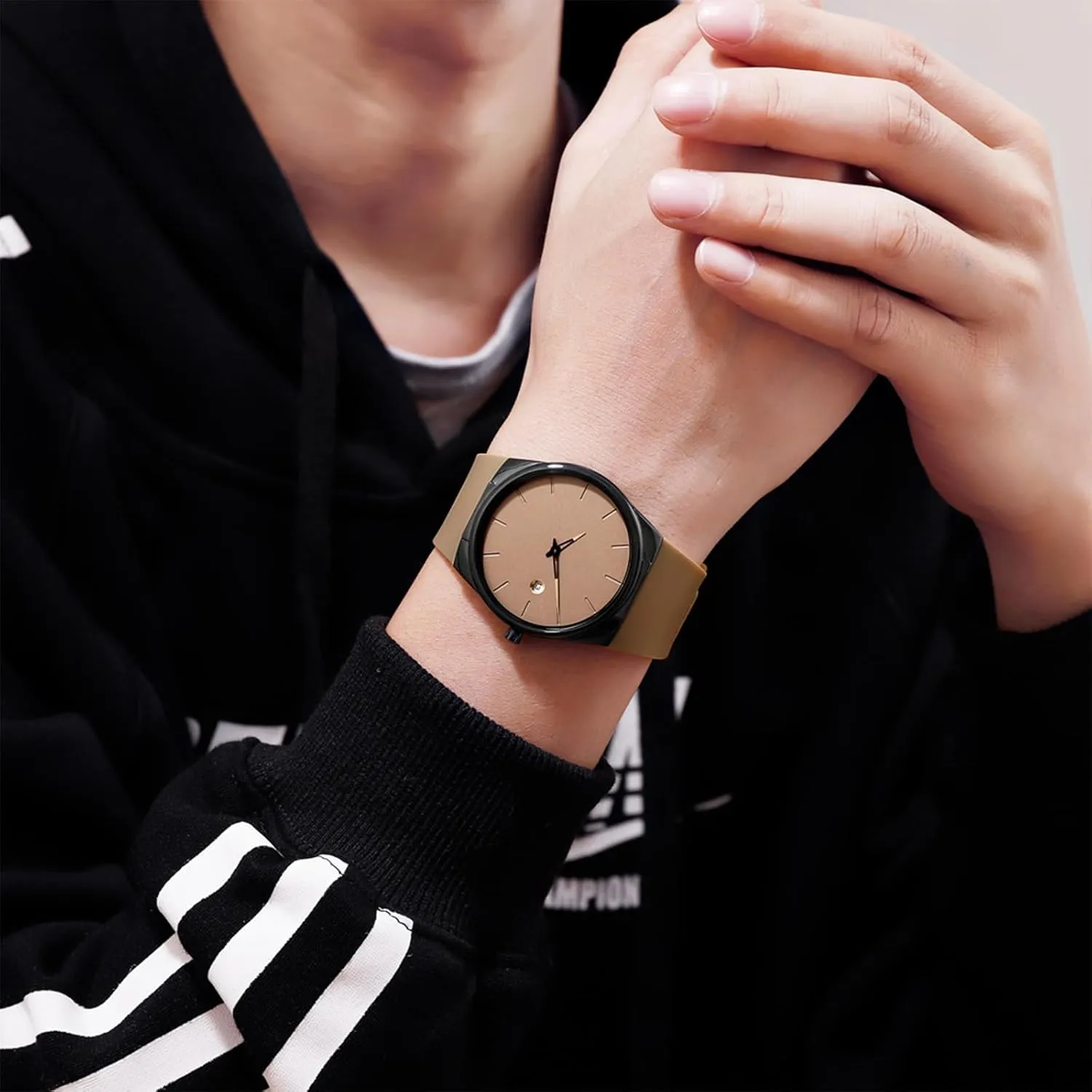 Unisex Fashion Wrist Watches Silicone Watch Waterproof Analog Quartz Watches