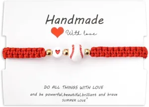 Volleyball Tennis Football Bracelet Gifts for Men Women Boys Girls Basketball Rugby Soccer Baseball Bracelets Christmas Gift