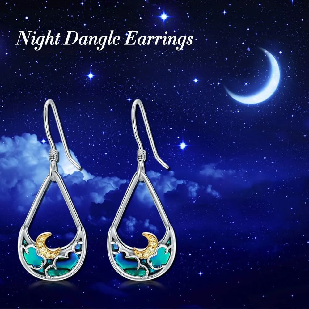 Women Ladies Earrings 925 Sterling Silver Drop &Dangle Earring Stud Hypoallergenic Jewelry
