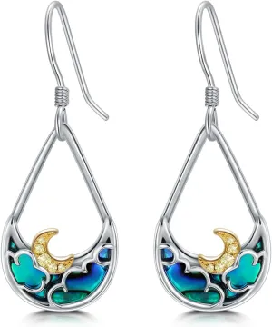 Women Ladies Earrings 925 Sterling Silver Drop &Dangle Earring Stud Hypoallergenic Jewelry
