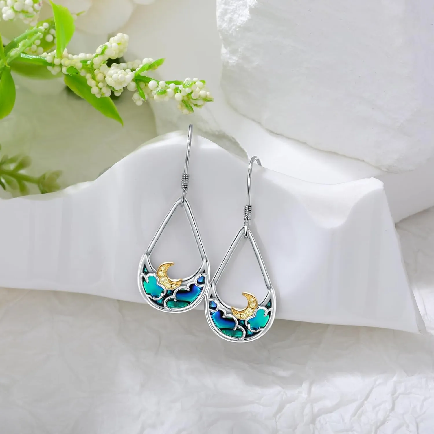 Women Ladies Earrings 925 Sterling Silver Drop &Dangle Earring Stud Hypoallergenic Jewelry