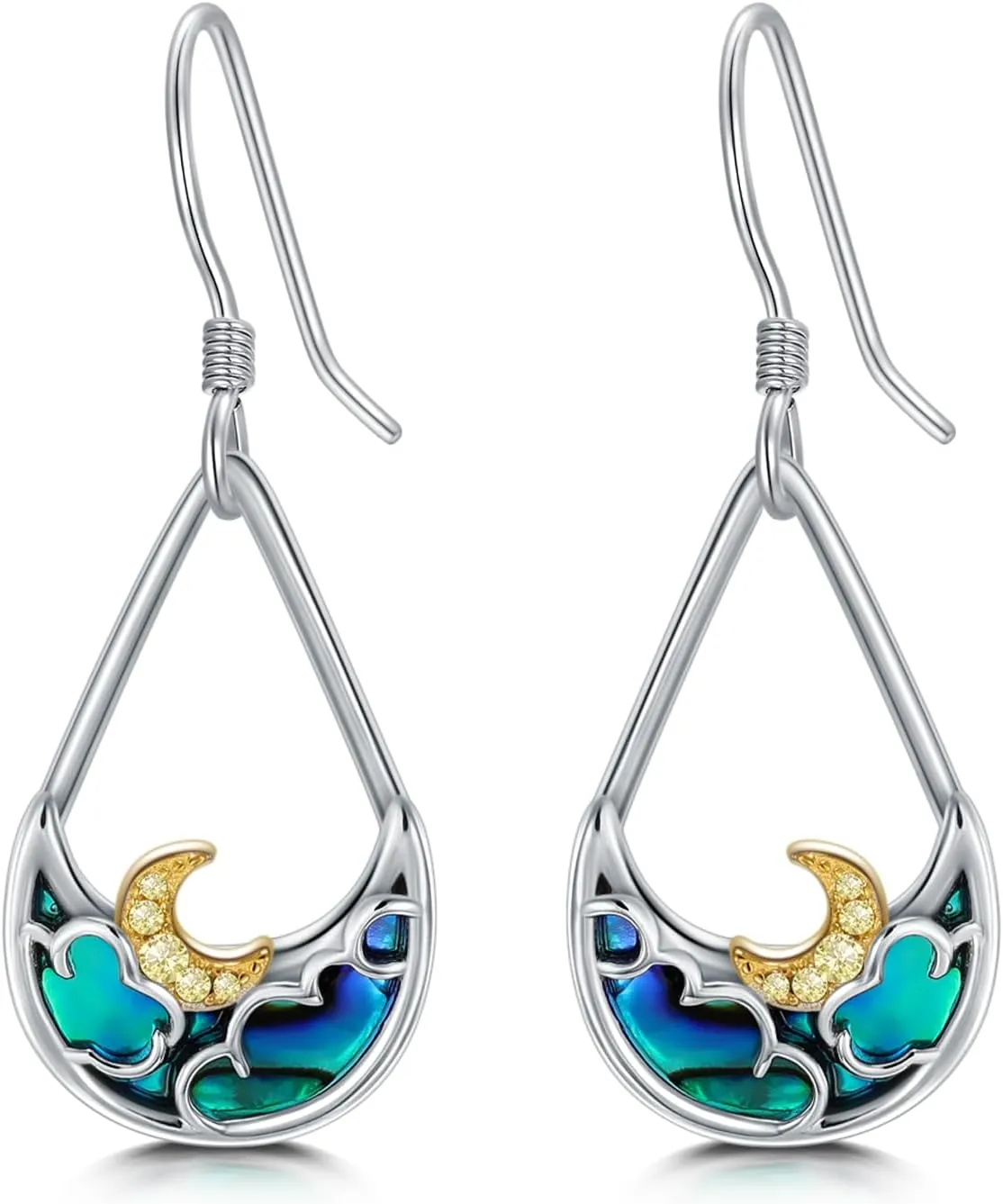 Women Ladies Earrings 925 Sterling Silver Drop &Dangle Earring Stud Hypoallergenic Jewelry