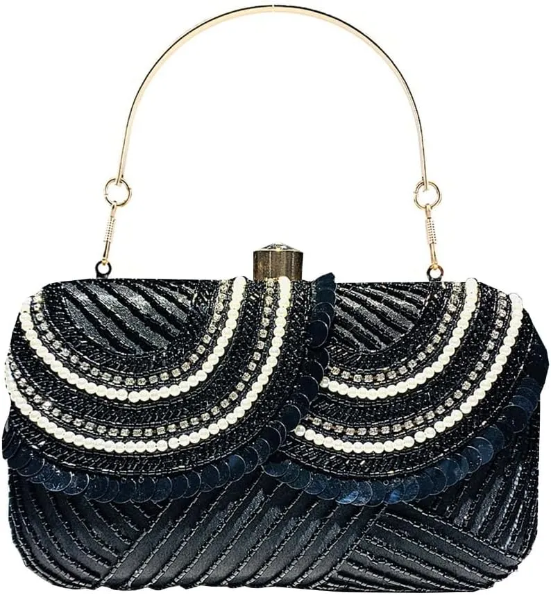 Womens Clutch Bag Purse Luxury Handbag Patchwork Evening Bags Wedding Handbags for Bridal Shoulder Bag