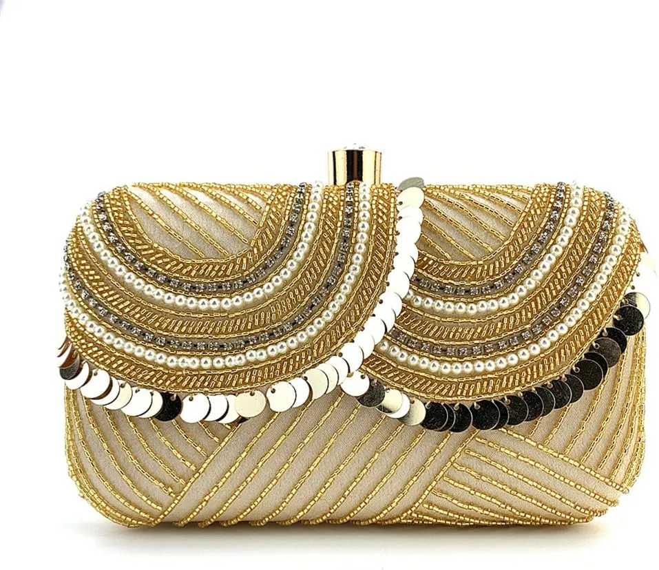 Womens Clutch Bag Purse Luxury Handbag Patchwork Evening Bags Wedding Handbags for Bridal Shoulder Bag