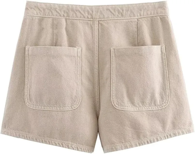 Women's High Waisted Denim Half-Body Style Denim Skirt Pants