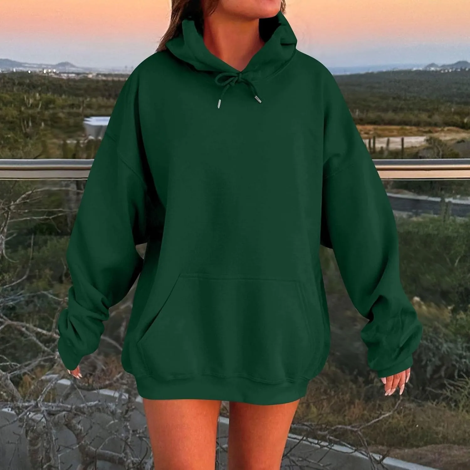 Womens Oversized Hoodies Winter Cotton Sweatshirts Pullover 2025 Fashion Tops Trendy Outfits