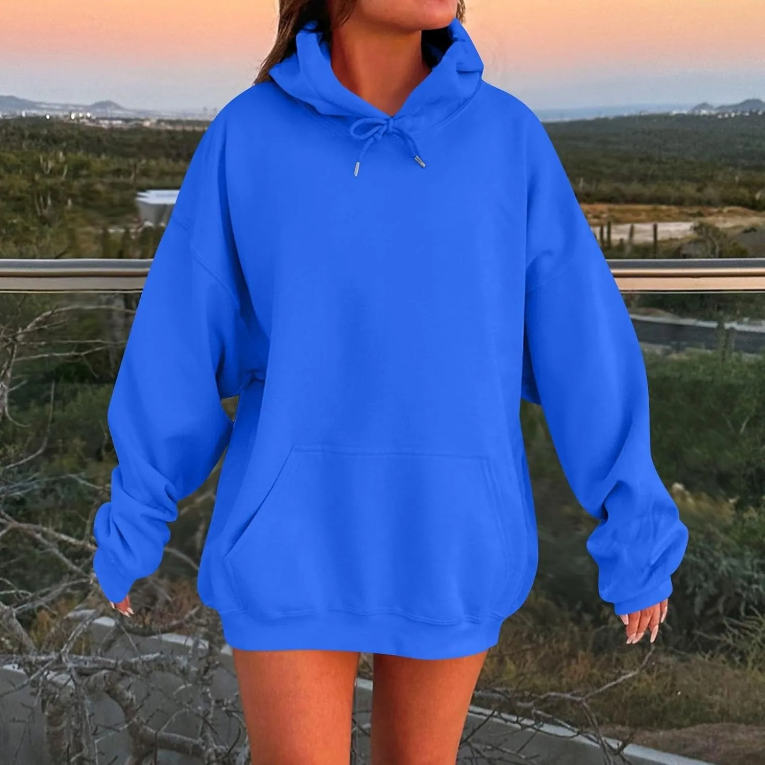 Womens Oversized Hoodies Winter Cotton Sweatshirts Pullover 2025 Fashion Tops Trendy Outfits