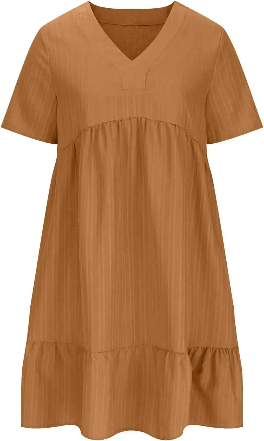 Womens Summer Dresses Sexy V Neck Party Dress Mini Ruffle Dresses Casual Beach Dress Short Sleeve Sundresses 2025