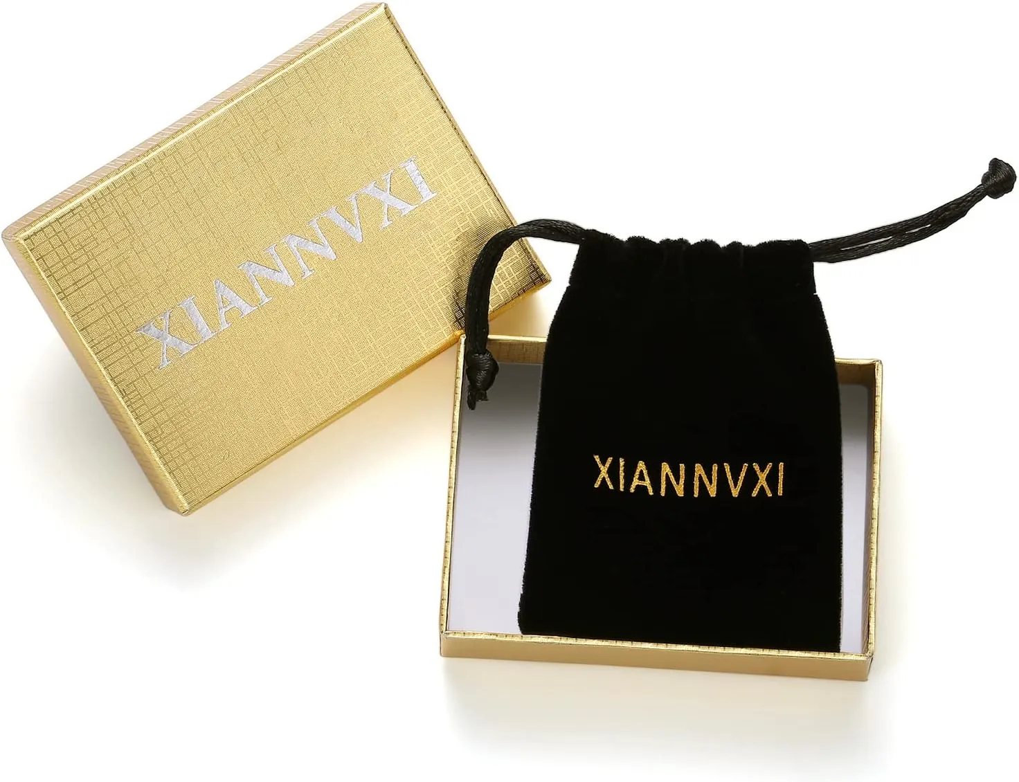 XIANNVXI Men Bar Necklace Black Healing Crystal Necklace Adjustable Rope Natural Gemstone Rectangle Pendant Necklaces Simple Cool Necklace Jewelry Christmas Gifts