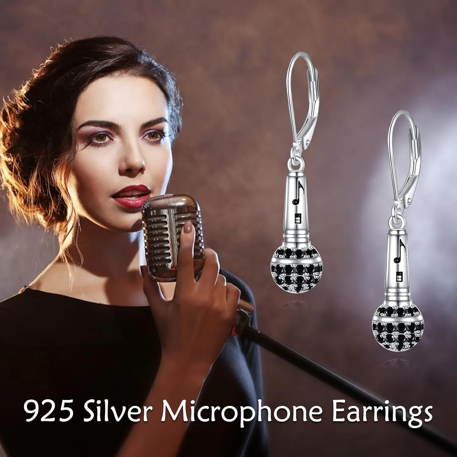 YFN Sport and Music Earrings Sterling Silver Sport Lover Music Lover Jewelry Gifts for Women Men