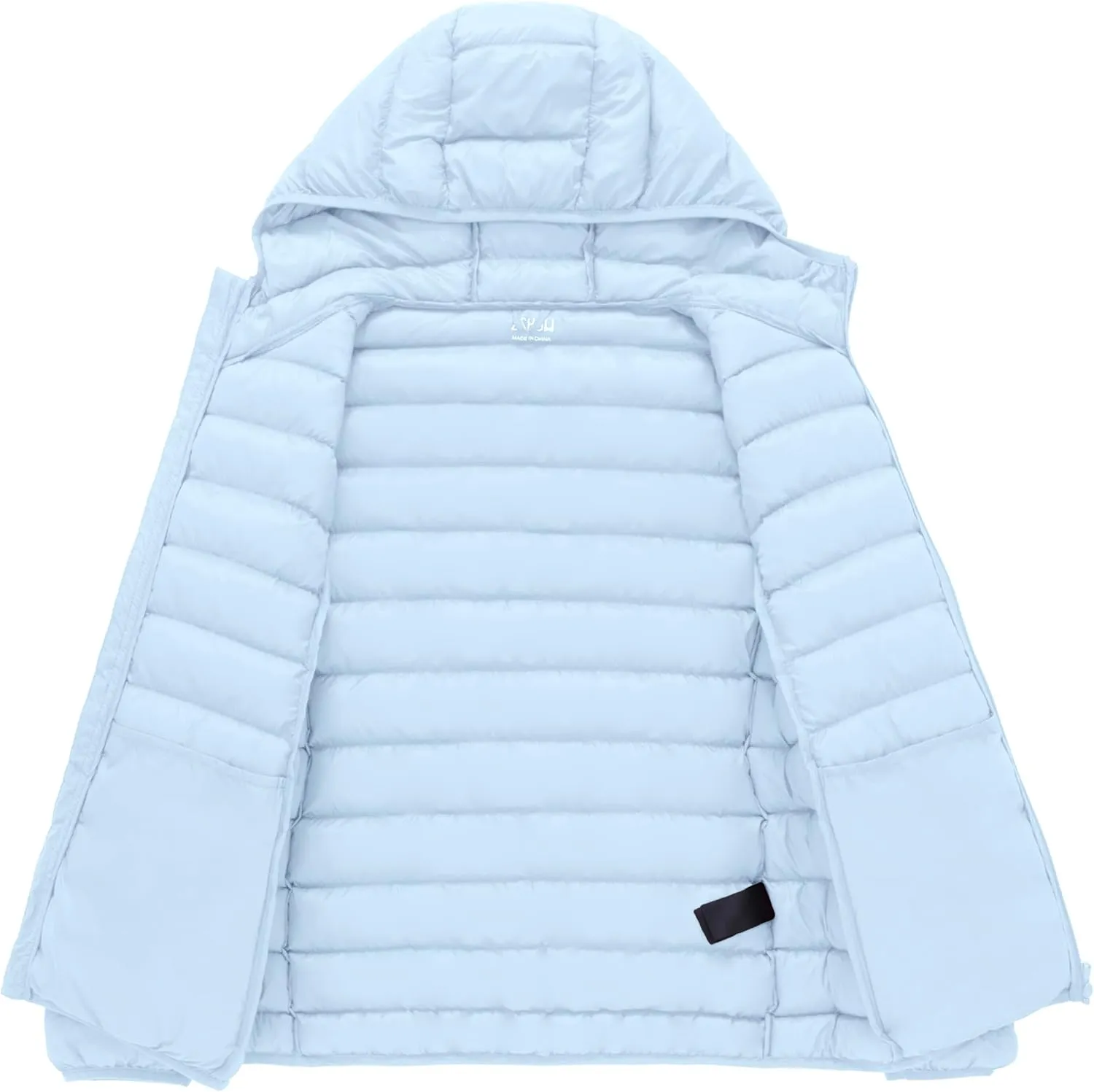 ZSHOW Women's Packable Puffer Jacket Warm Hooded Lightweight Winter Coat