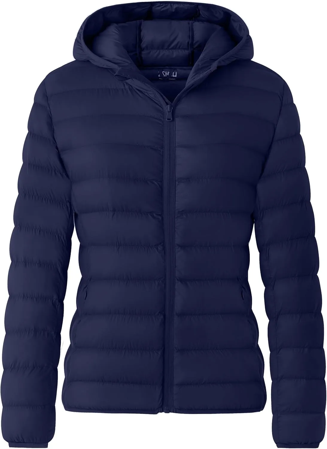 ZSHOW Women's Packable Puffer Jacket Warm Hooded Lightweight Winter Coat